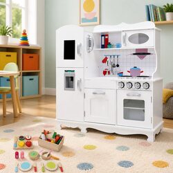 Friendly Kids Wooden Kitchen Play Set - Engage and Create