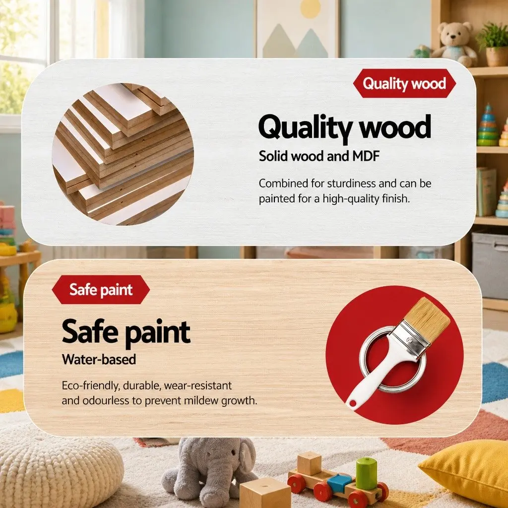 Wooden Kids Kitchen Play Set Pretend Cooking Toys Children Stove Fridge Sink