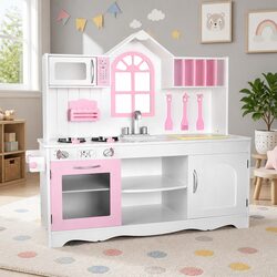 Your Child's Dream Wooden Kitchen Play Set Awaits
