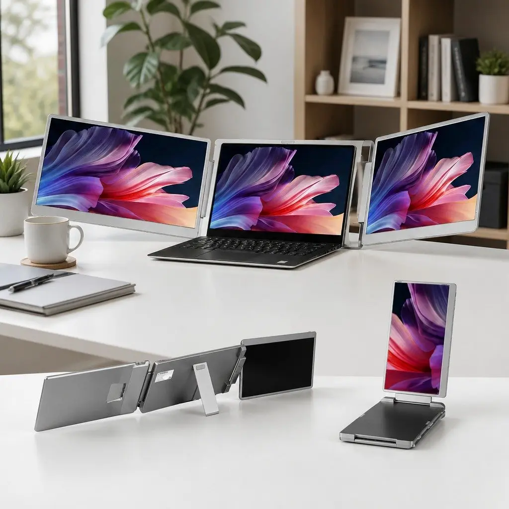 15.6 Inch Dual-Screen Monitor