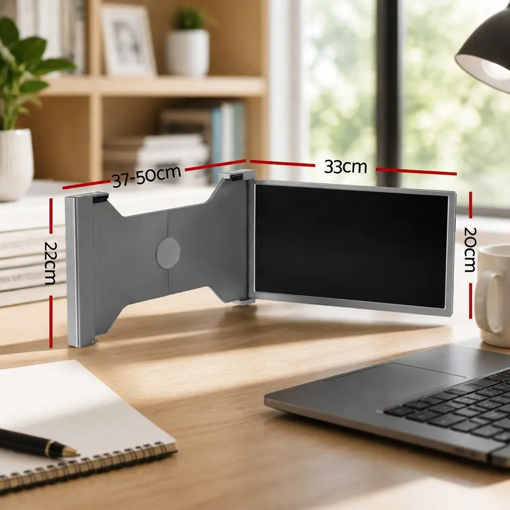 14 Inch Portable Monitor Laptop Screen Extender 1080P IPS USB-C Dual Display