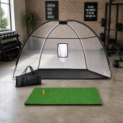Join the Golf Revolution with This Training Net and Mat