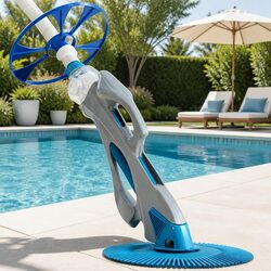 Automatic Pool Cleaner Vacuum Suction 10M Hose System Above Ground In-Ground