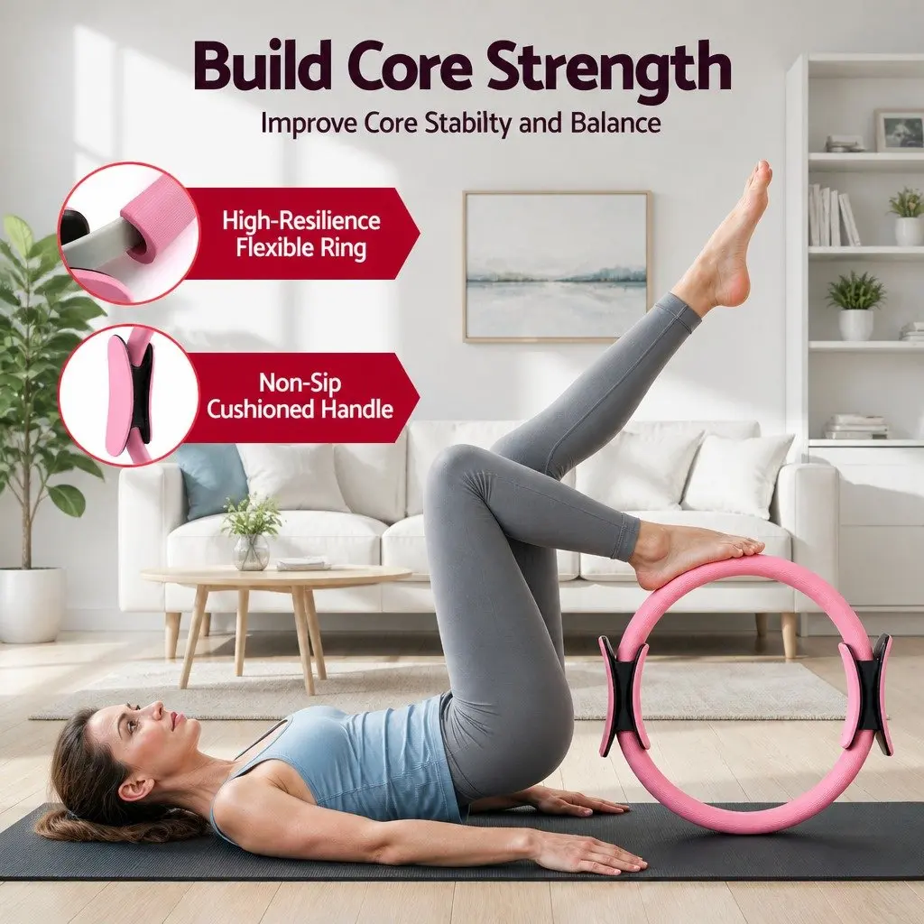 15-Piece Pilates Kit for Fitness Success