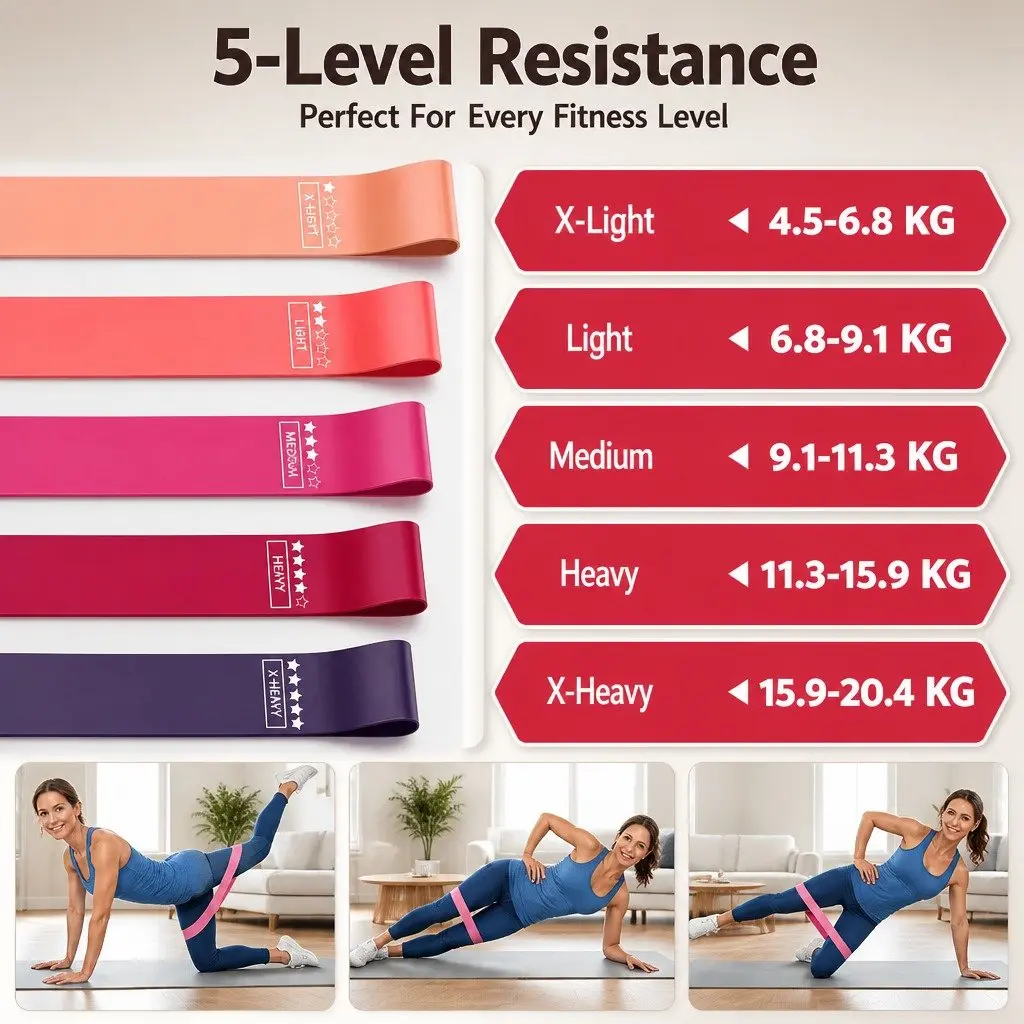 15-Piece Pilates Kit for Fitness Success