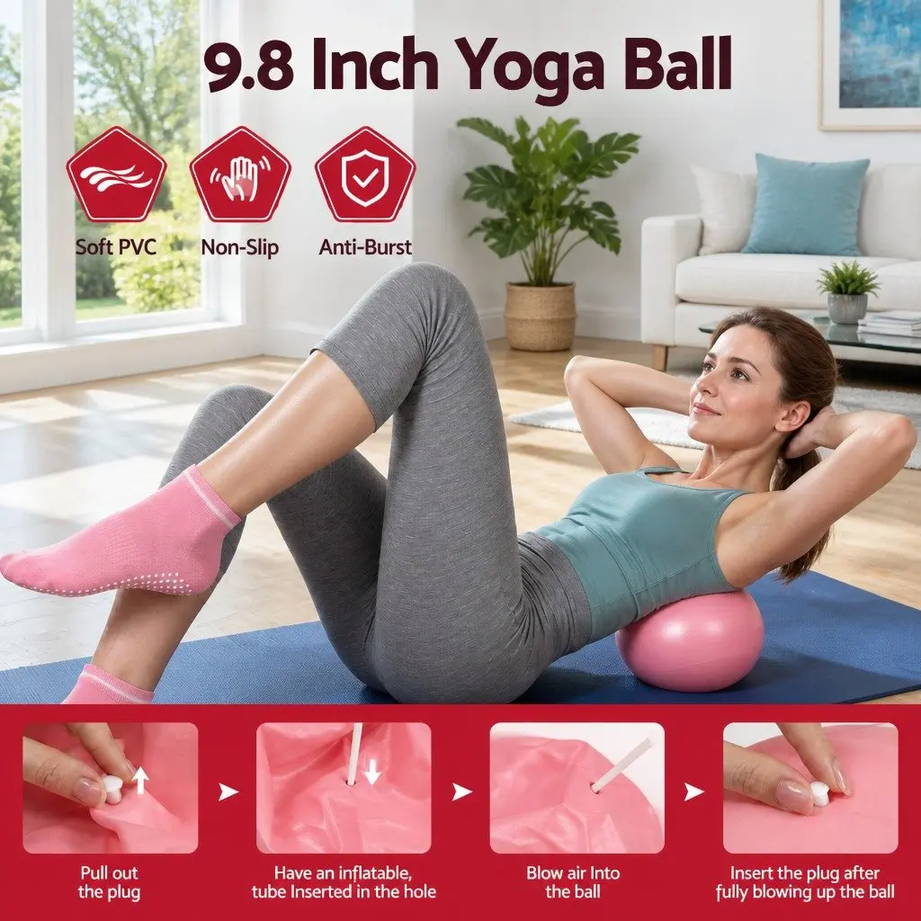 15-Piece Pilates Kit for Fitness Success