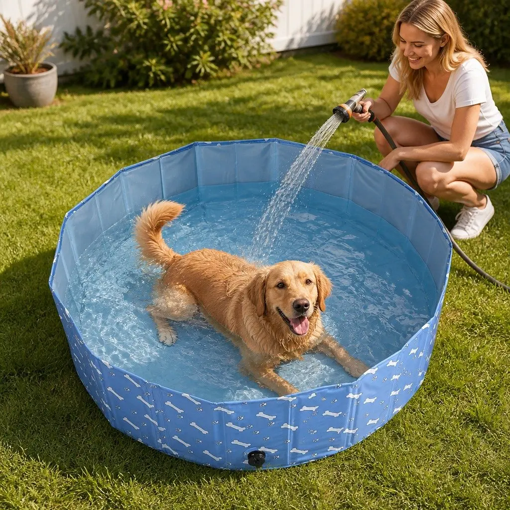 Pet Swimming Pool Folding Portable Large
