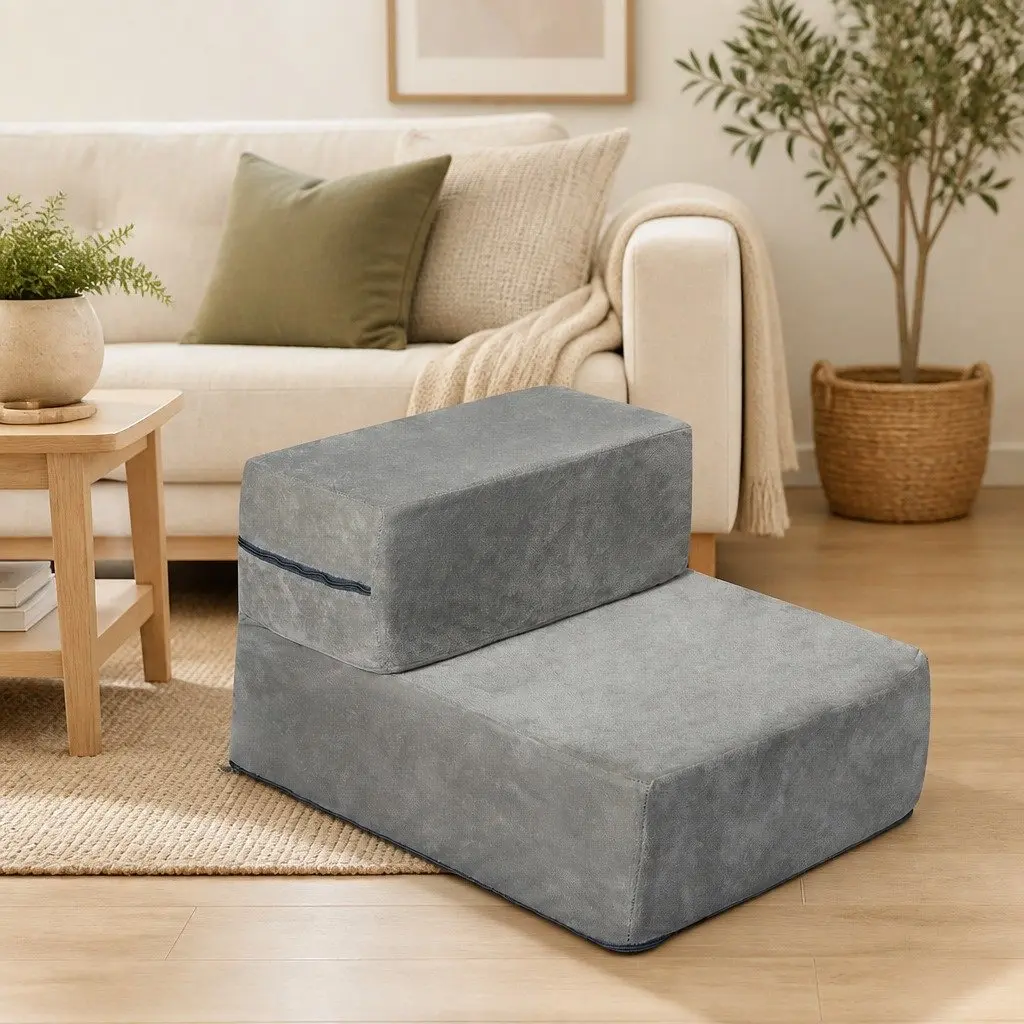Pet Stairs 2 Step Ramp Portable Climbing Helper Small Medium Large Extra Large