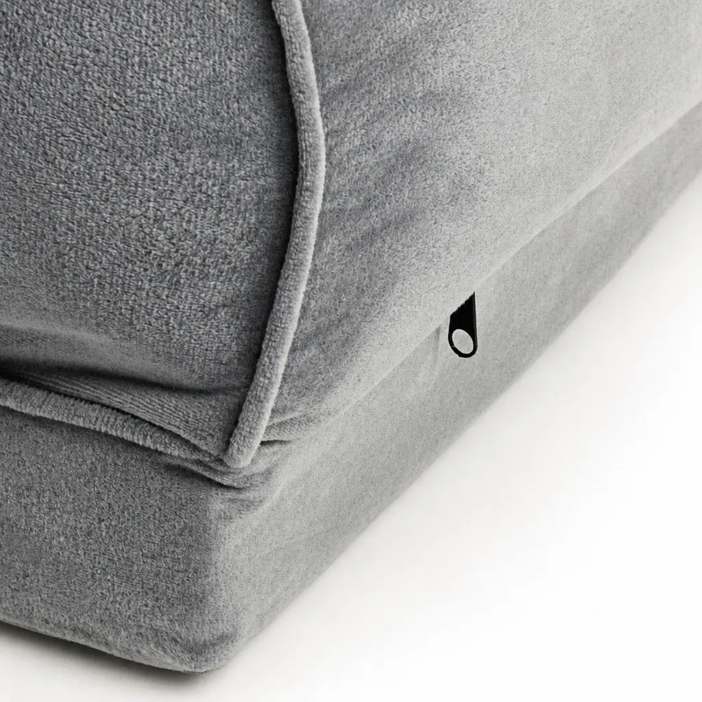 Orthopaedic Dog Bed Soft Warm Memory Foam Large Grey Sofa Lounger