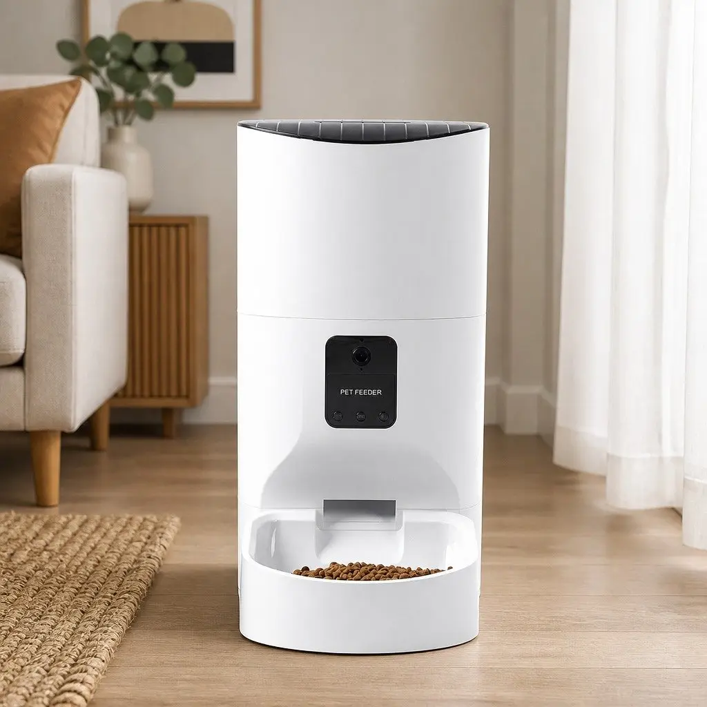 Automatic Pet Feeder with Camera 9L Smart Remote Control for Dog Cat