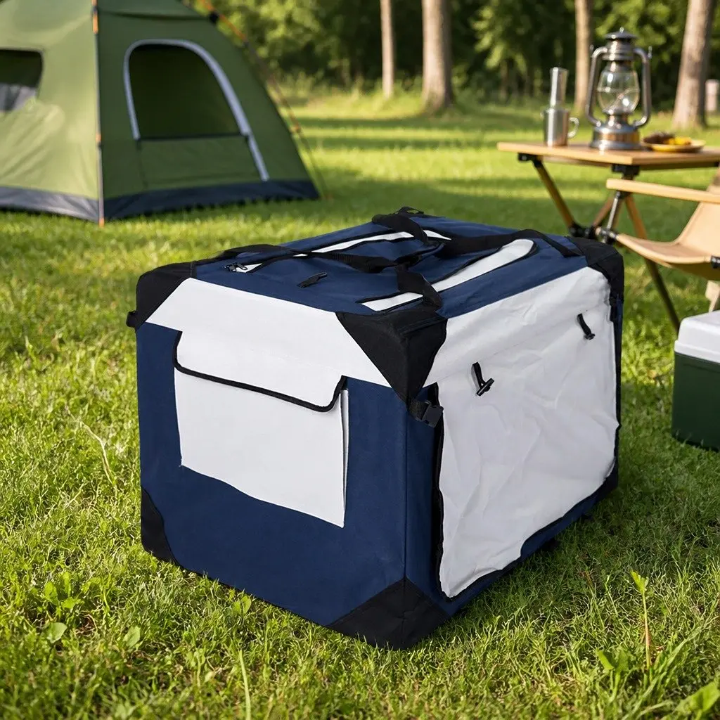 Pet Carrier Bag Portable Soft Kennel Foldable Large