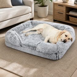 Cozy Memory Foam Dog Bed for Your Furry Friend