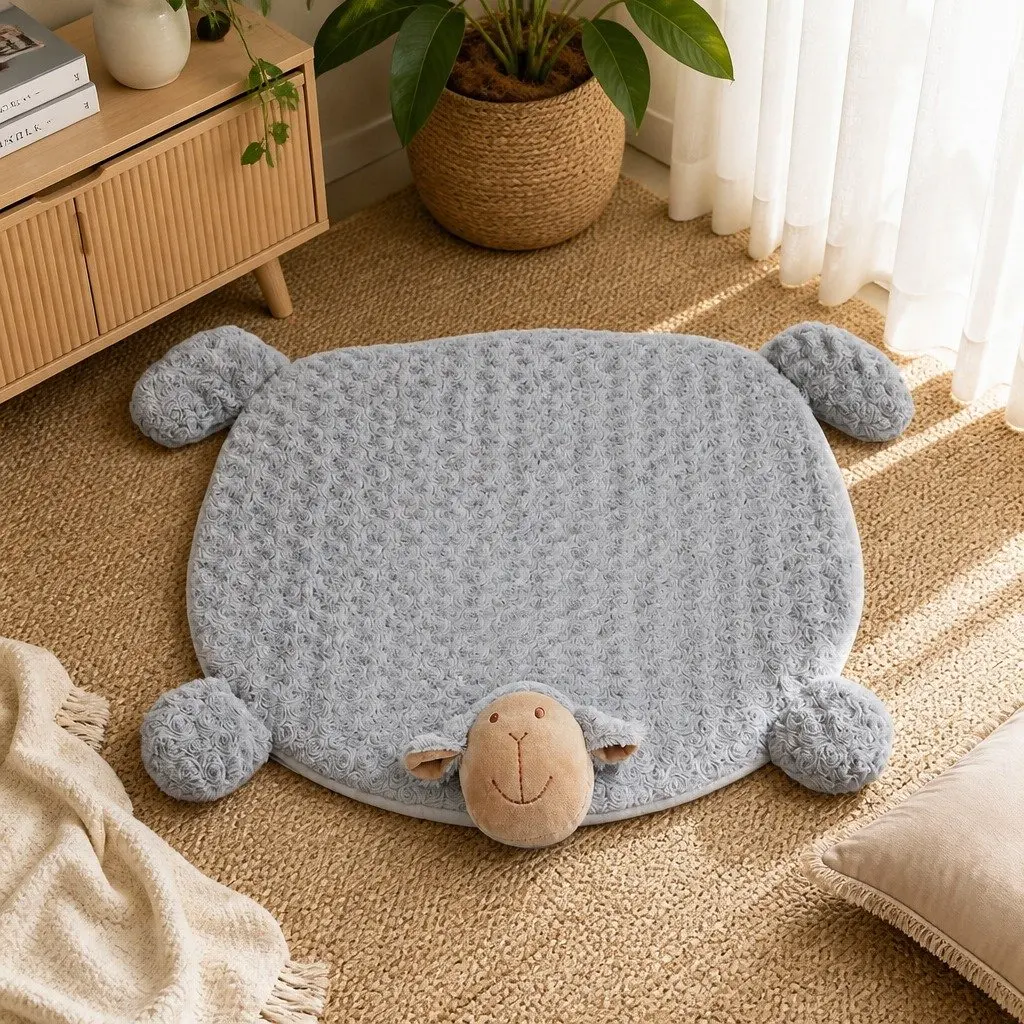 Pet Bed Calming Cushion Large Plush Waterproof Anti-slip