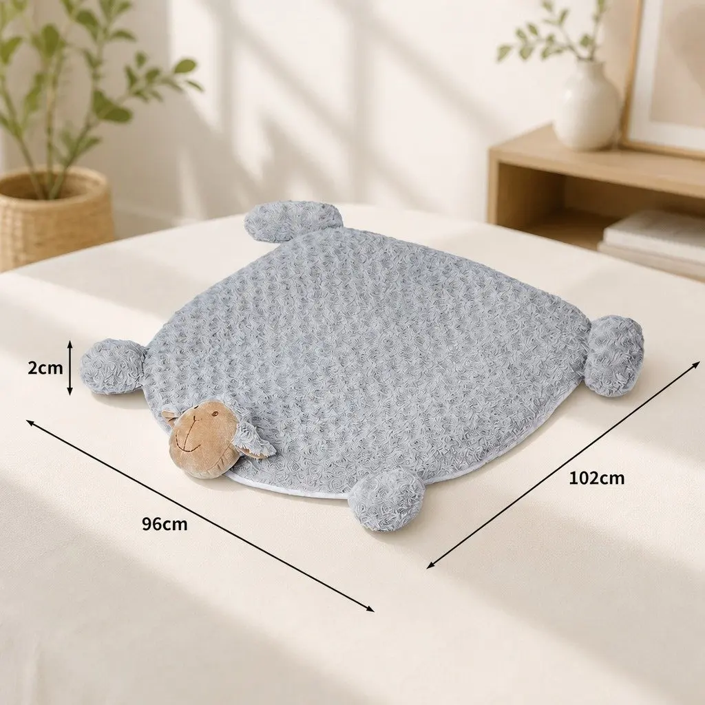Pet Bed Calming Cushion Large Plush Waterproof Anti-slip