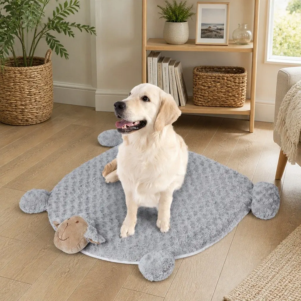 Pet Bed Calming Cushion Large Plush Waterproof Anti-slip