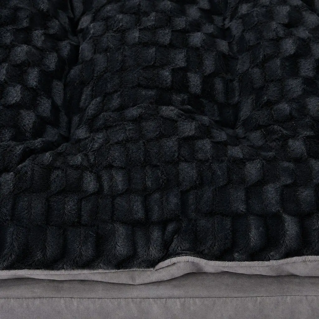 Pet Bed Large Calming Mattress Memory Foam Plush Soft Comfortable Dog Cat Rest