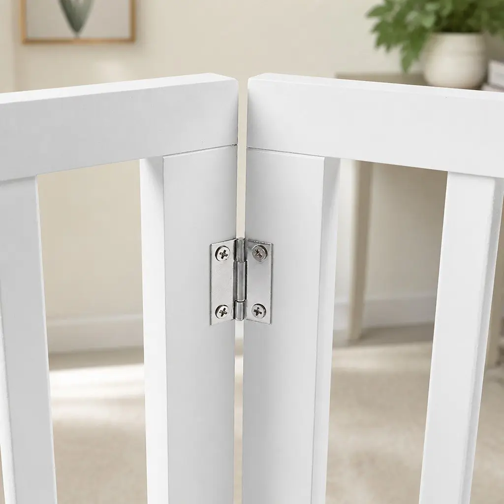 Foldable Wooden Pet Gate