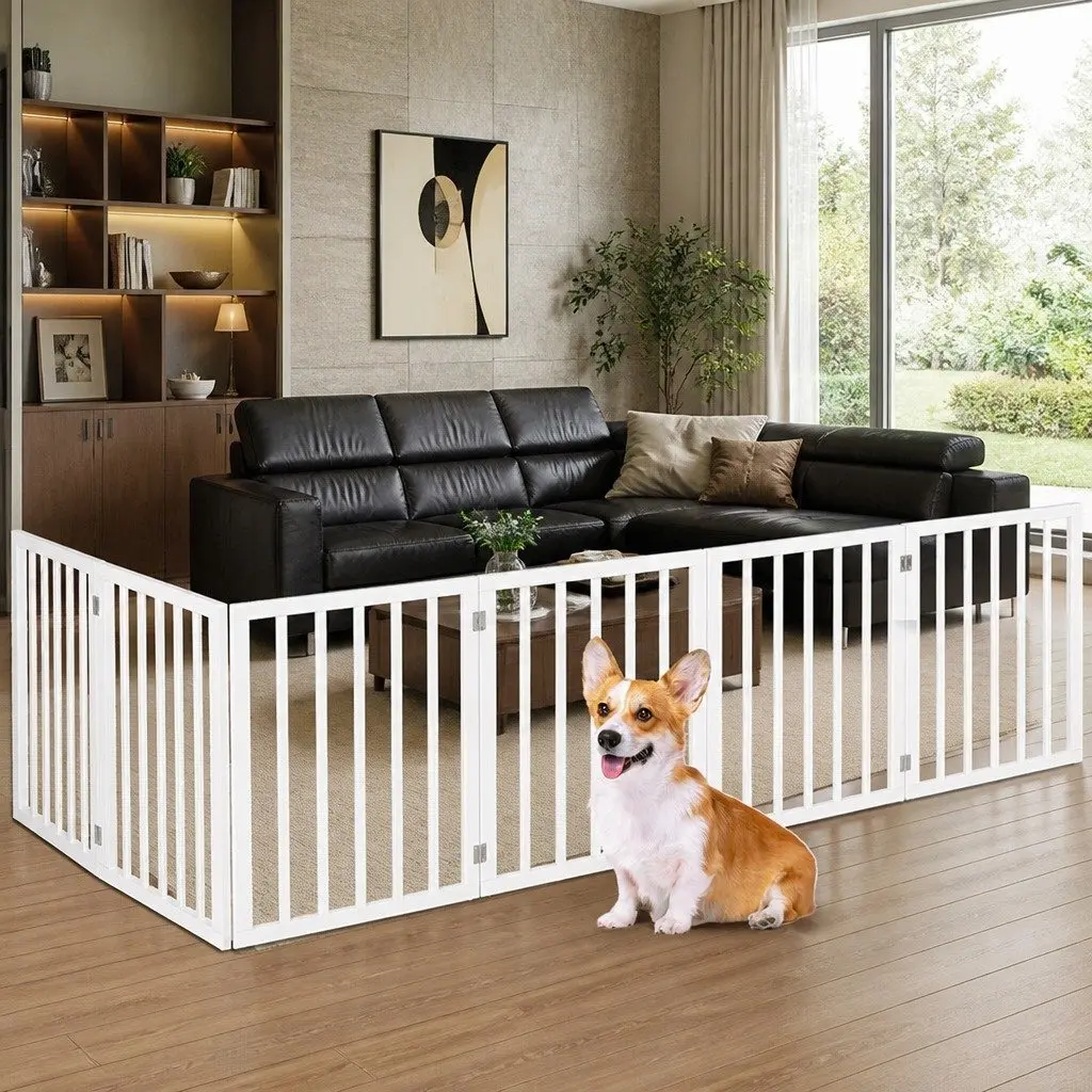 Foldable Wooden Pet Gate
