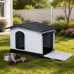 Welcome to Your New Large Grey Dog House!