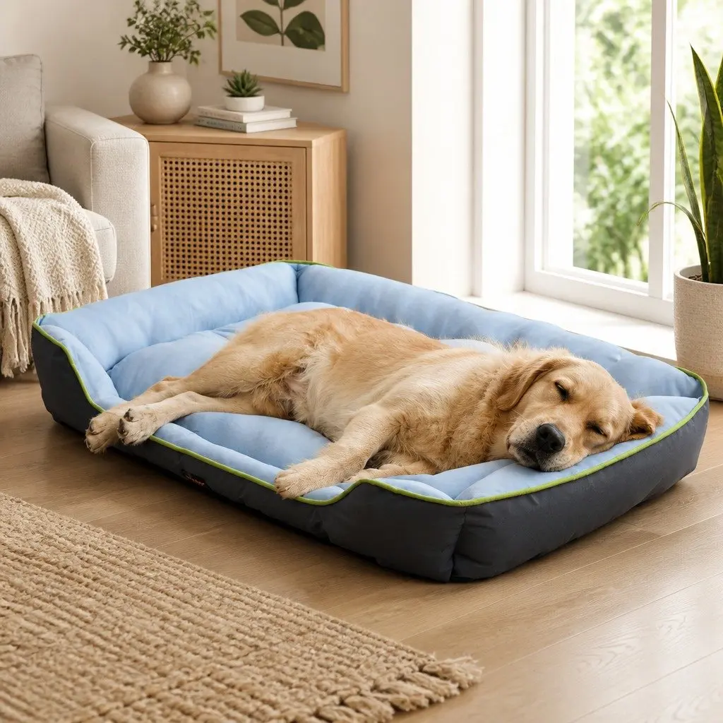 Pet Cooling Bed Self Cooling Large Dog Cat Sofa Mat Machine Washable