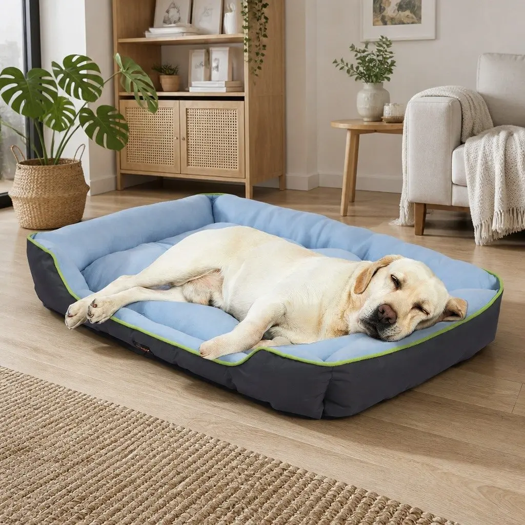 Pet Cooling Bed Self-Cooling Bolster X-Large