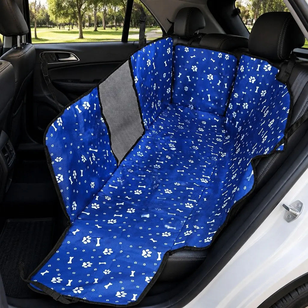 Pet Car Seat Cover Hammock Waterproof Back Seat Protector Dog Travel Portable