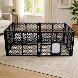 Your Pet's Safe Haven: A Folding Playpen