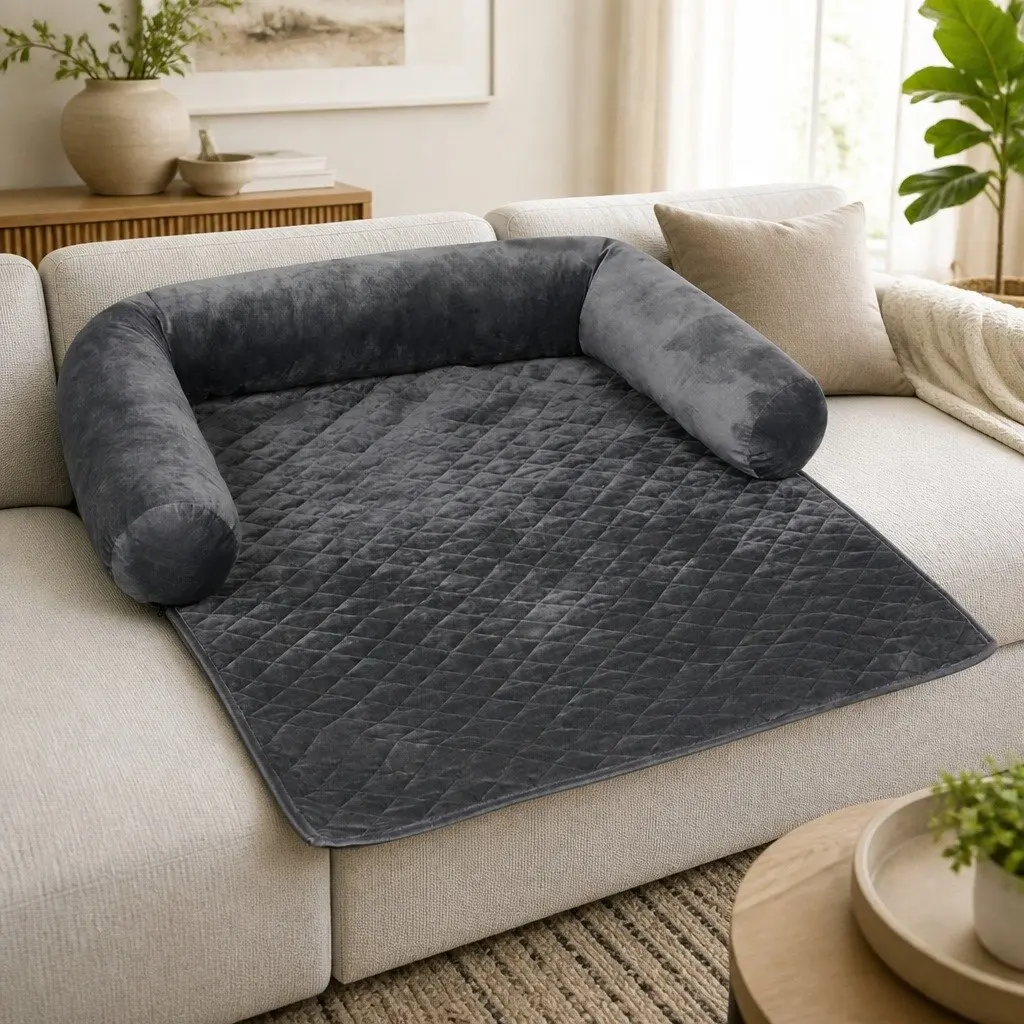 Pet Sofa Cover Large Anti-Slip Machine Washable Fleece