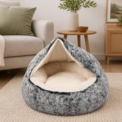 Cozy Pet Cave Bed: Perfect for Your Furry Companion