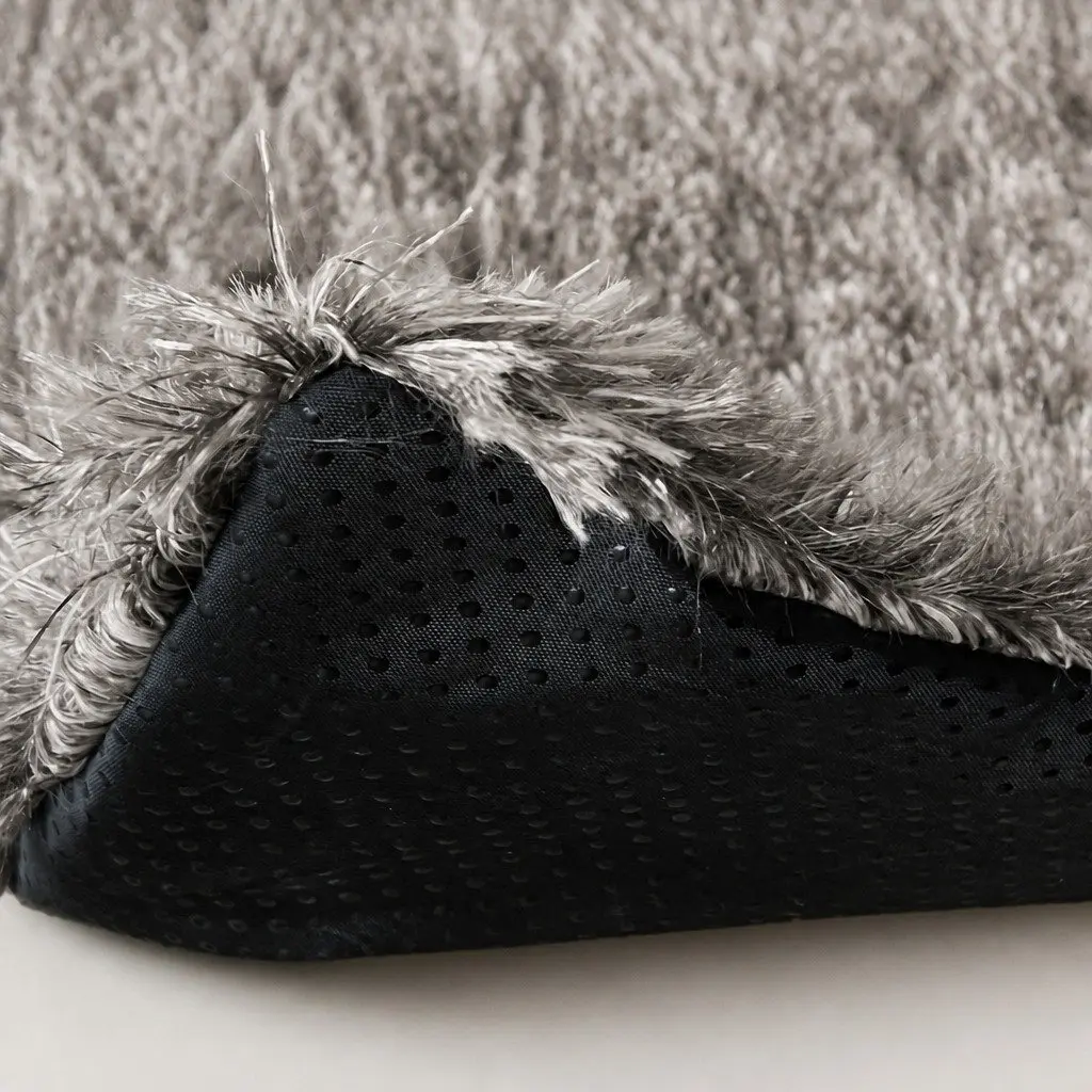 Memory Foam Pet Bed Cushion Orthopaedic Large Dog Cat Calming Mat Washable Charcoal