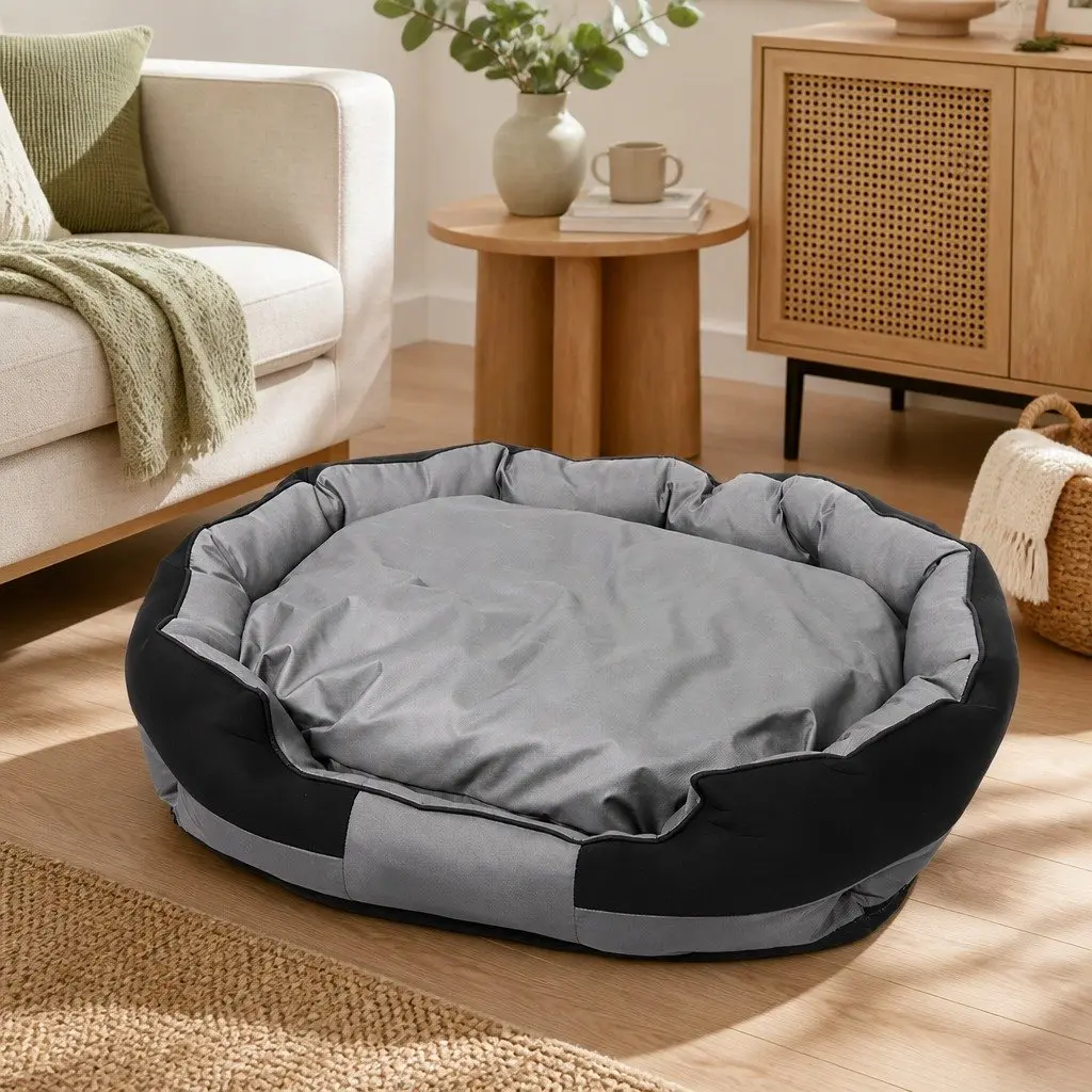 Orthopaedic Waterproof Pet Dog Calming Bed Medium Removable Cover Washable