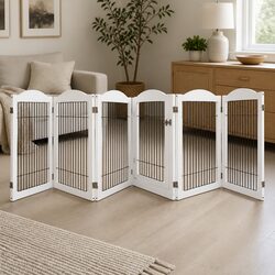 Friendly 6-Panel Pet Playpen for Your Beloved Pets