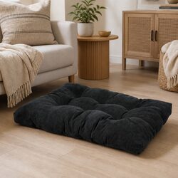 Pet Calming Bed Dog Cat Cushion Medium 78cm Machine Washable Tufted Cushion