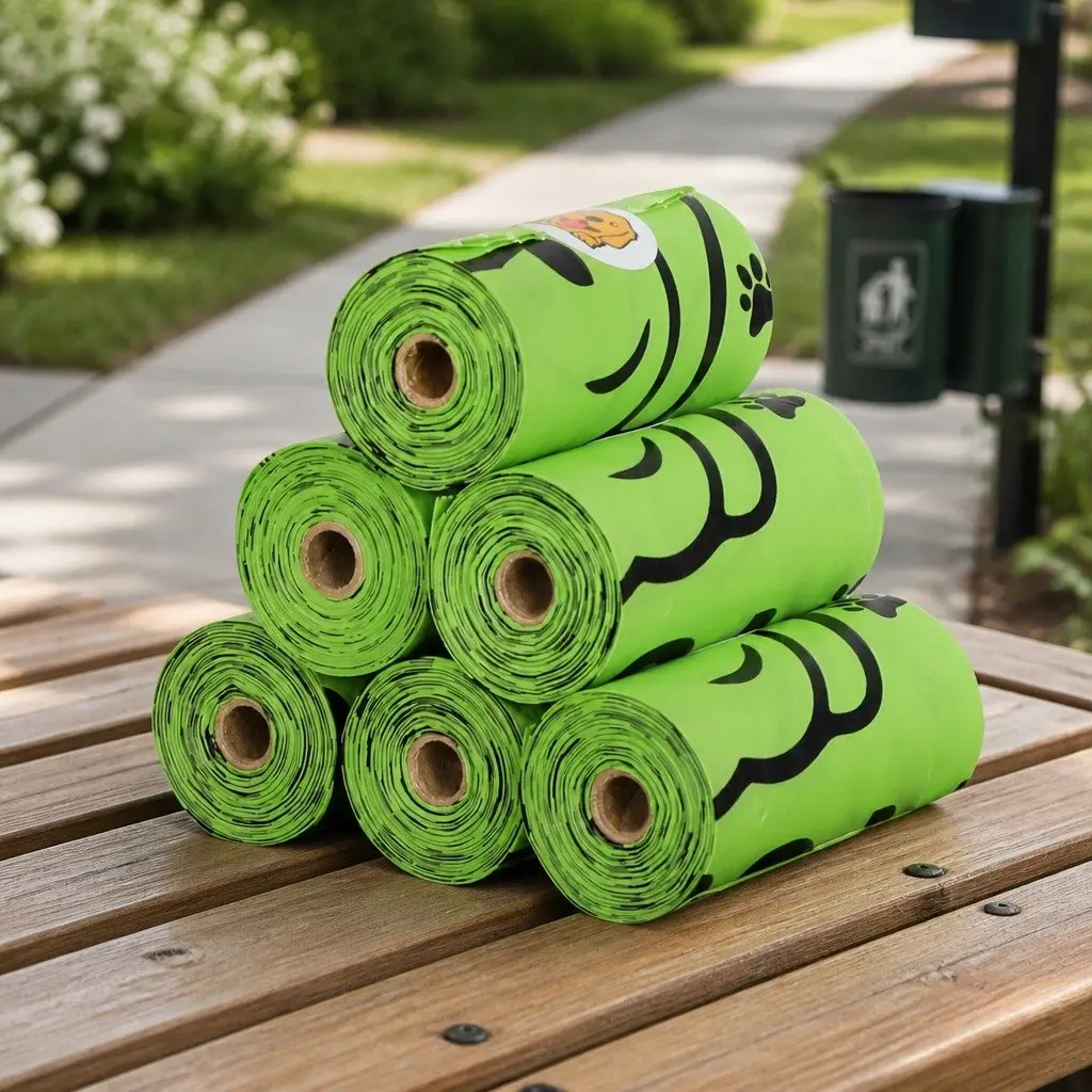 Compostable Dog Poop Bags for Cleanup