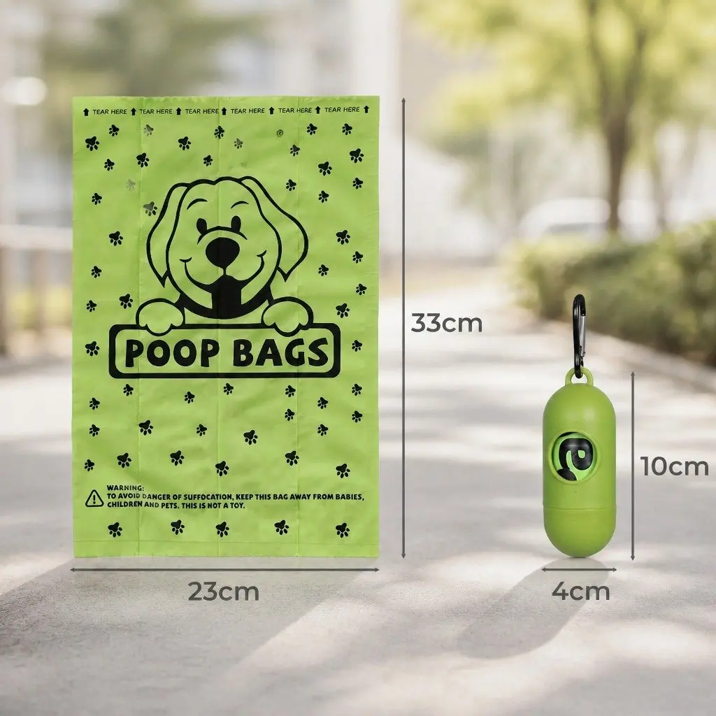 Compostable Dog Poop Bags for Cleanup