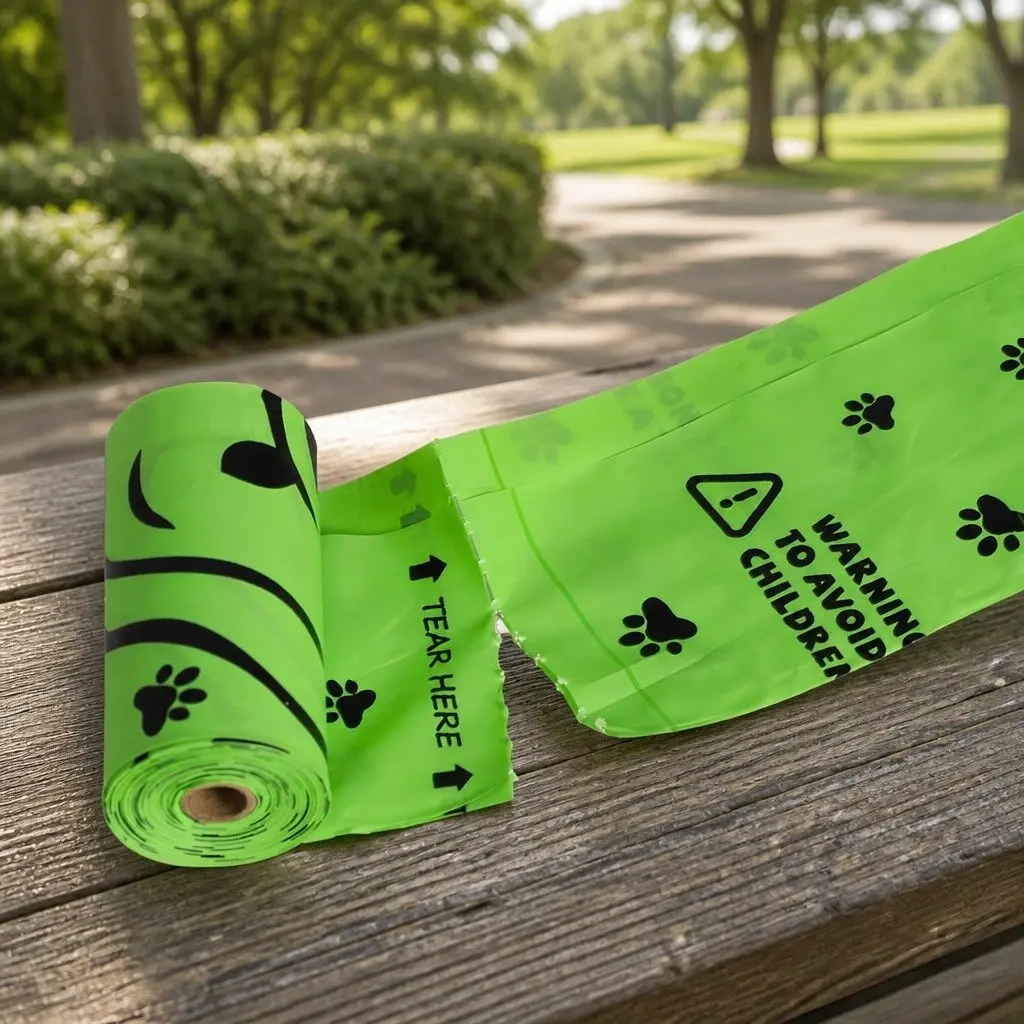 Compostable Dog Poop Bags for Cleanup