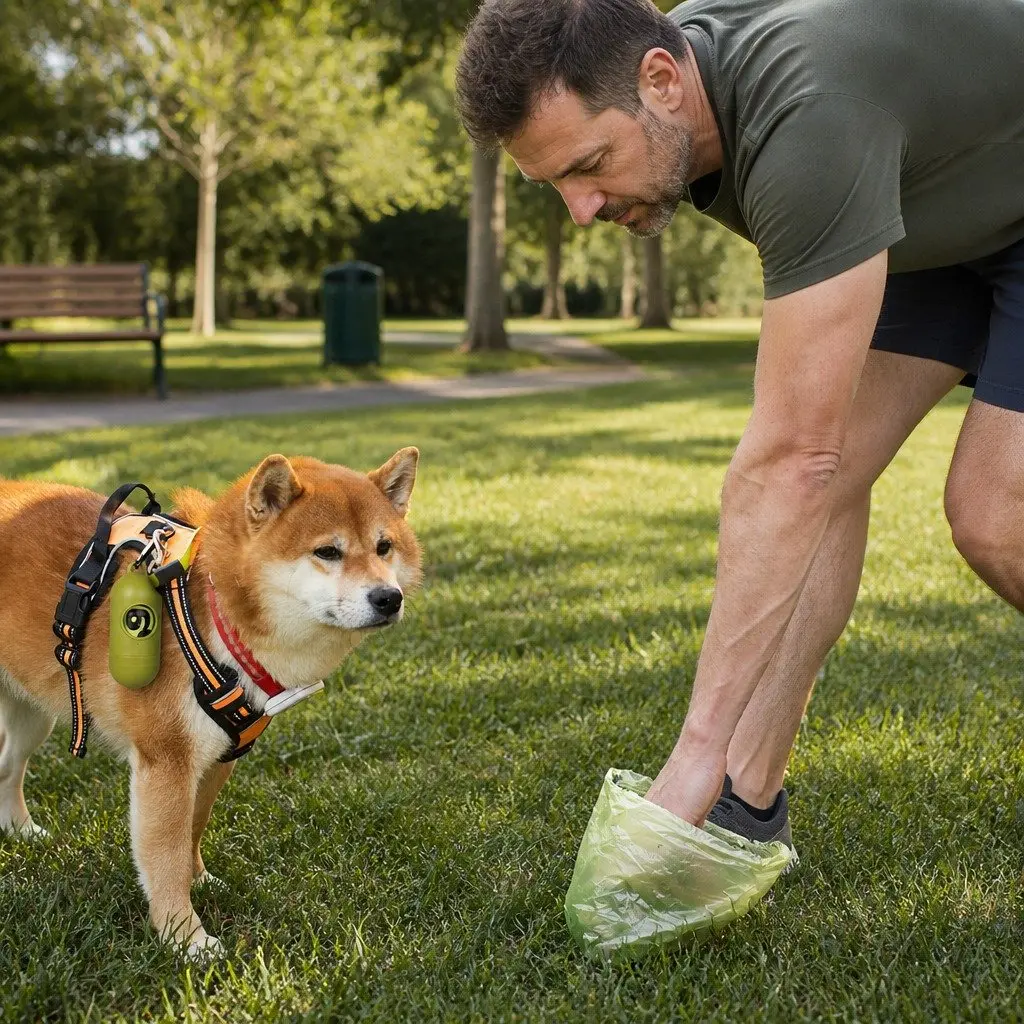Compostable Dog Poop Bags for Cleanup