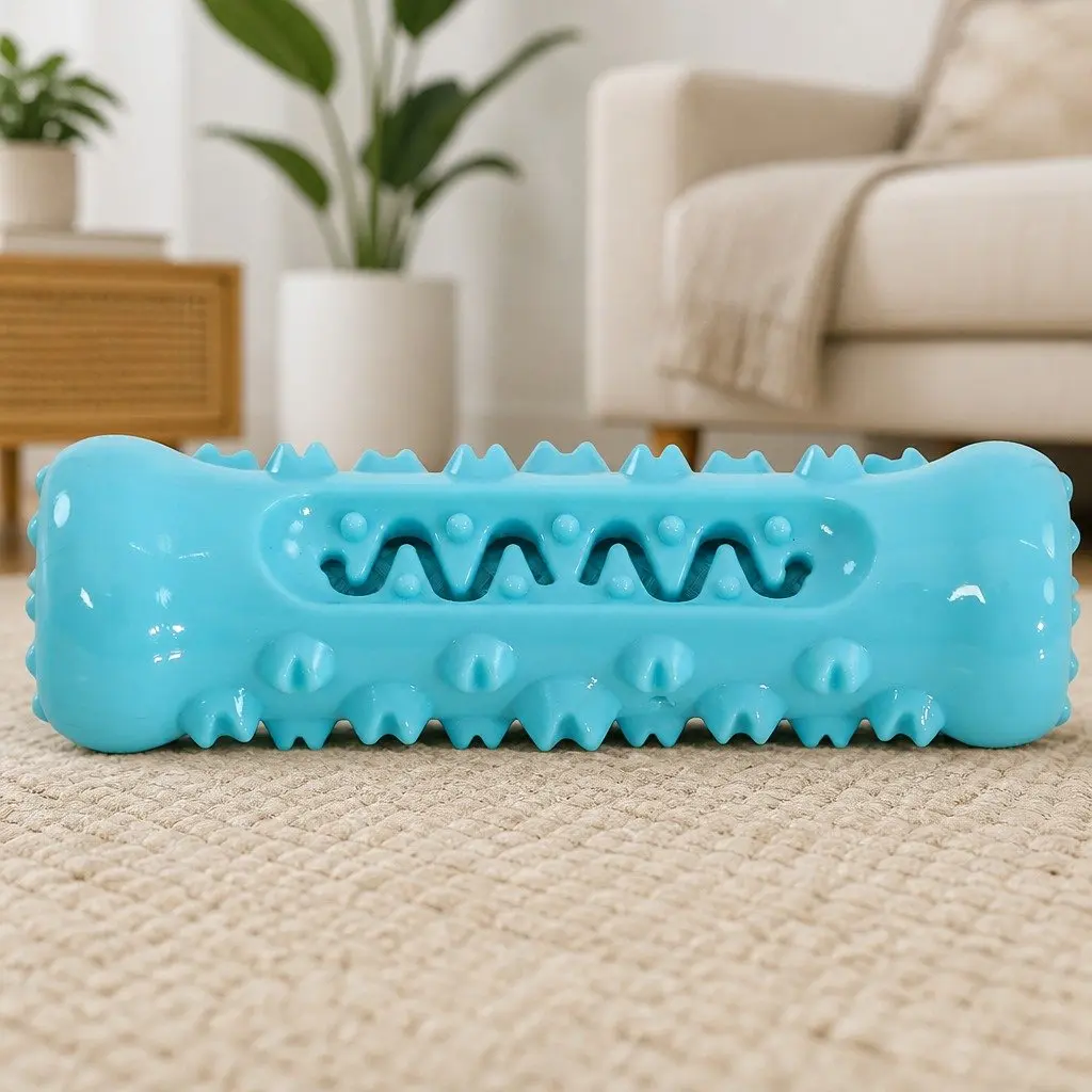 Dog Chew Toys Set Squeaky Rope Frisbee 6 Piece