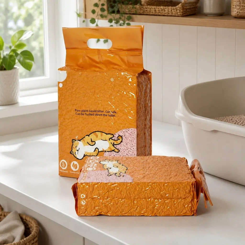 Tofu Cat Litter Biodegradable Peach Scent 2.5kg