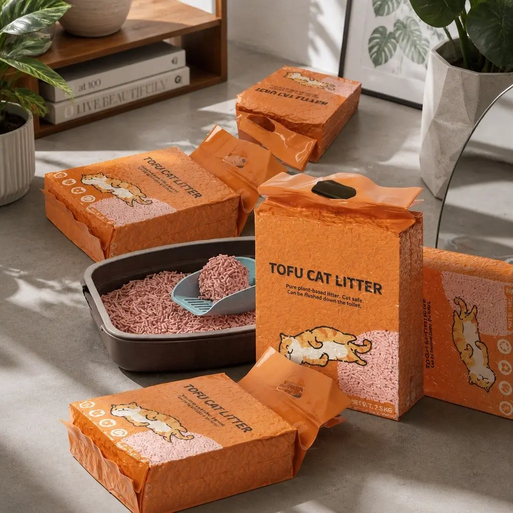 Tofu Cat Litter Biodegradable Peach Scent 2.5kg