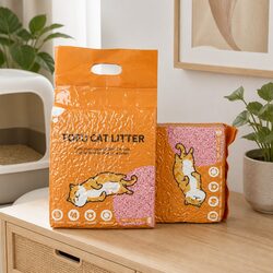 Tofu Cat Litter - Watermelon Scent, Friendly & Practical