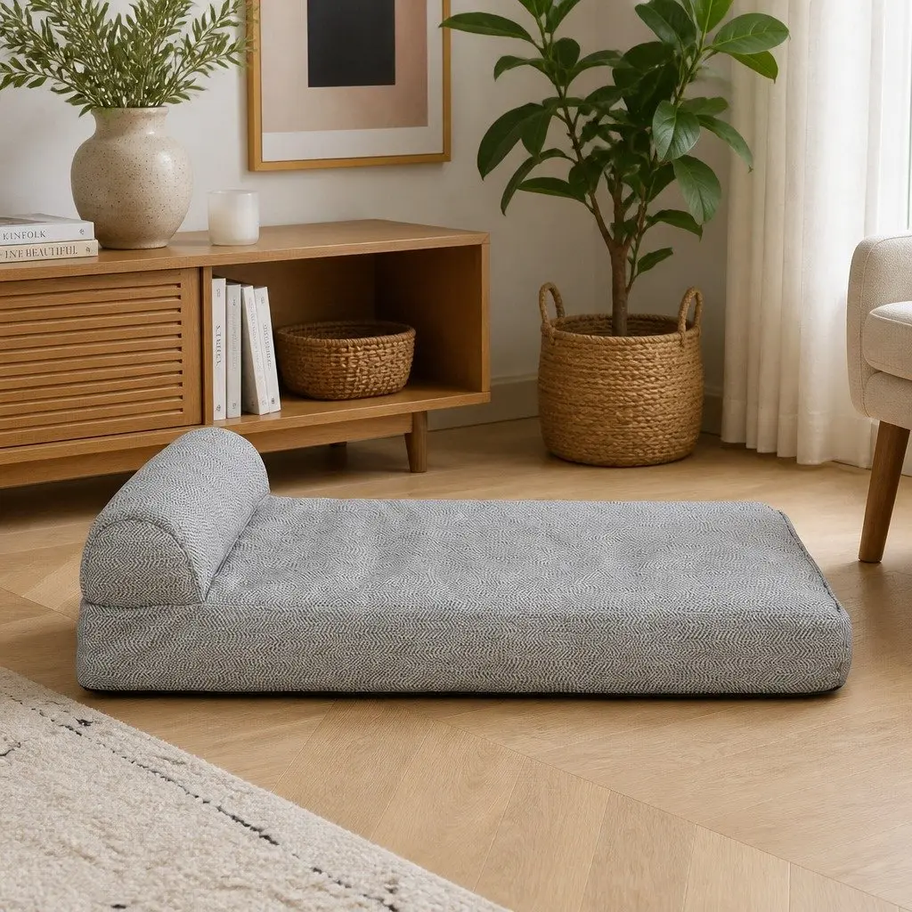 Memory Foam Pet Bed Chew Proof Large Waterproof Dog Cat Cushion