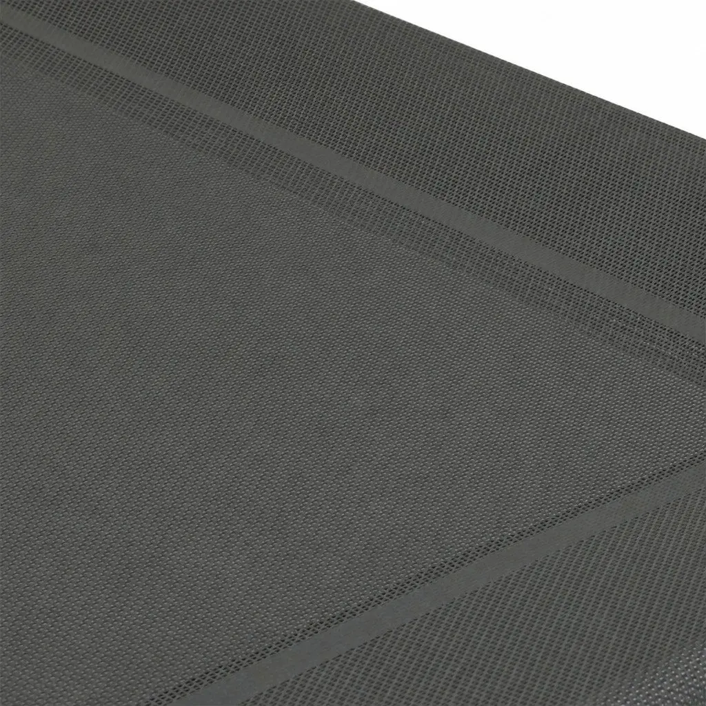 Elevated Pet Bed Trampoline Medium Grey Raised Frame Breathable Mesh