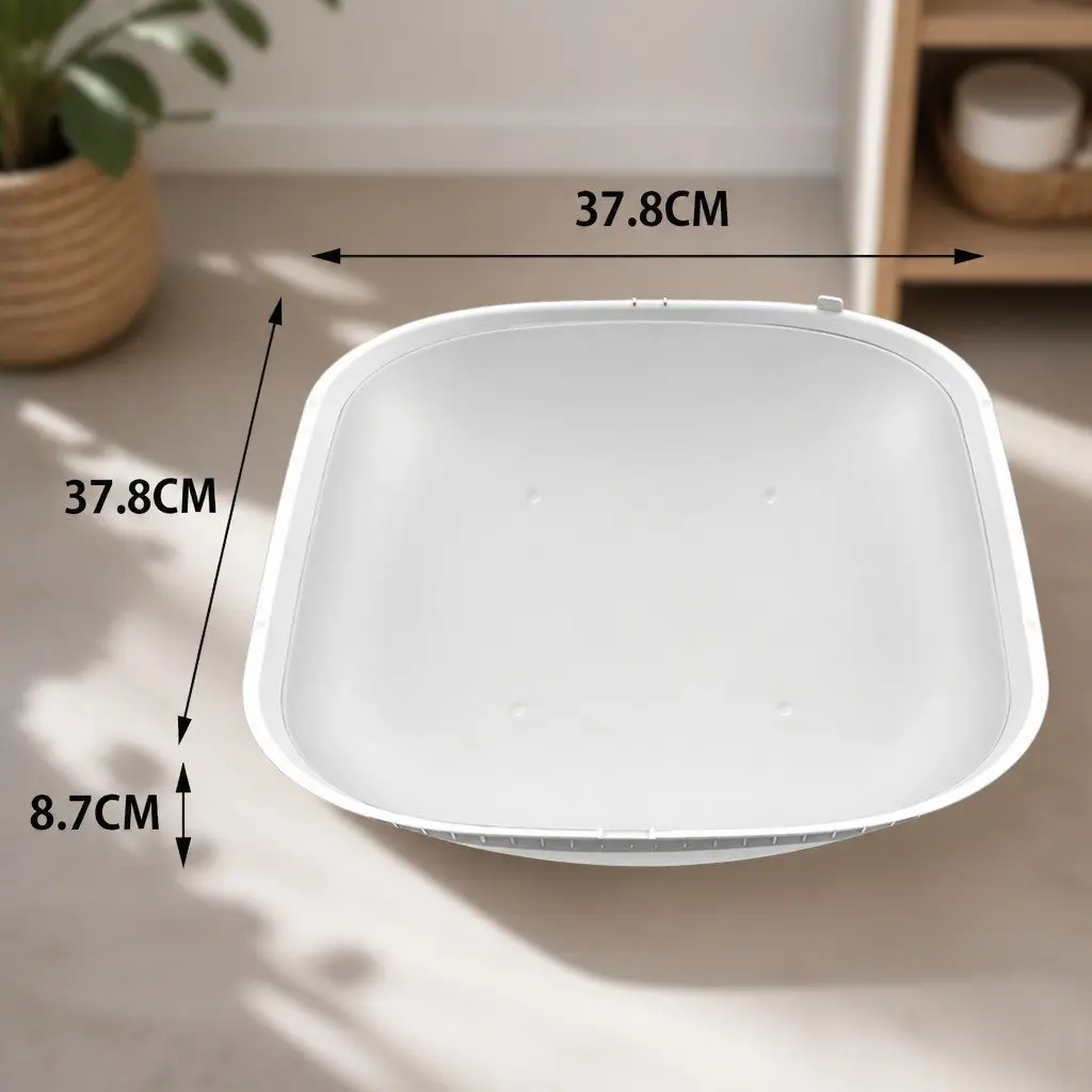 Cat Litter Box Replaceable Silicone Liner Pad Waterproof Custom Fit 37.8cm