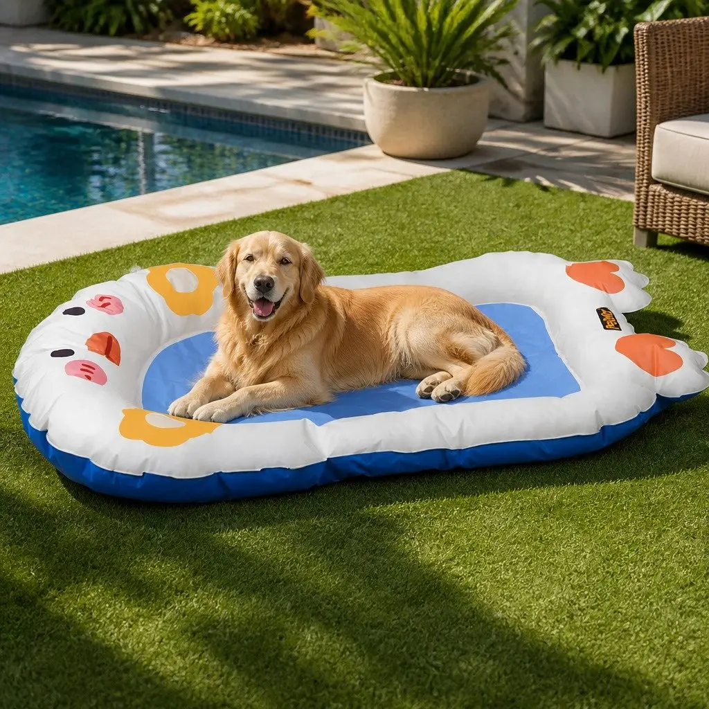 Pet Cooling Mat Large Gel Pad Waterproof Easy Clean