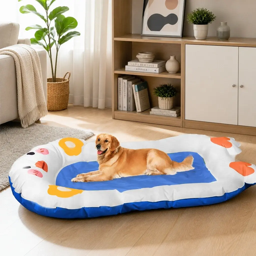 Pet Cooling Mat Large Gel Pad Waterproof Easy Clean