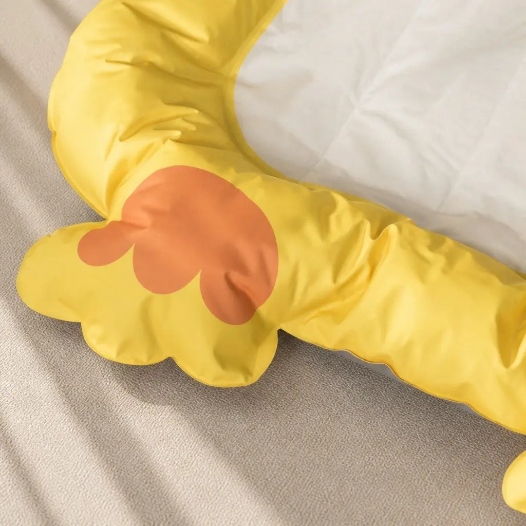 Pet Cooling Mat Ultra-Large Dog Cat Gel Pad Yellow Waterproof Easy Clean Lounge
