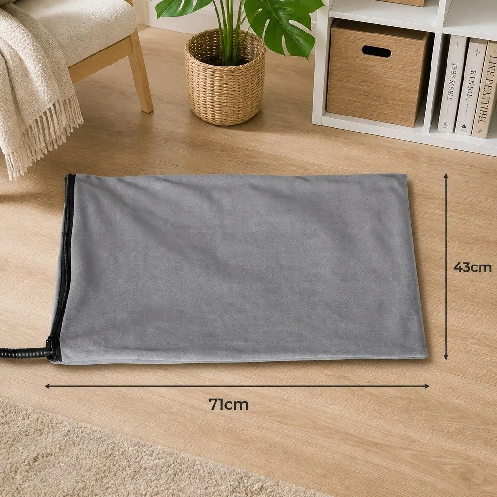 Electric Heated Dog Bed Pet Pad Medium Warming Mat for Pets