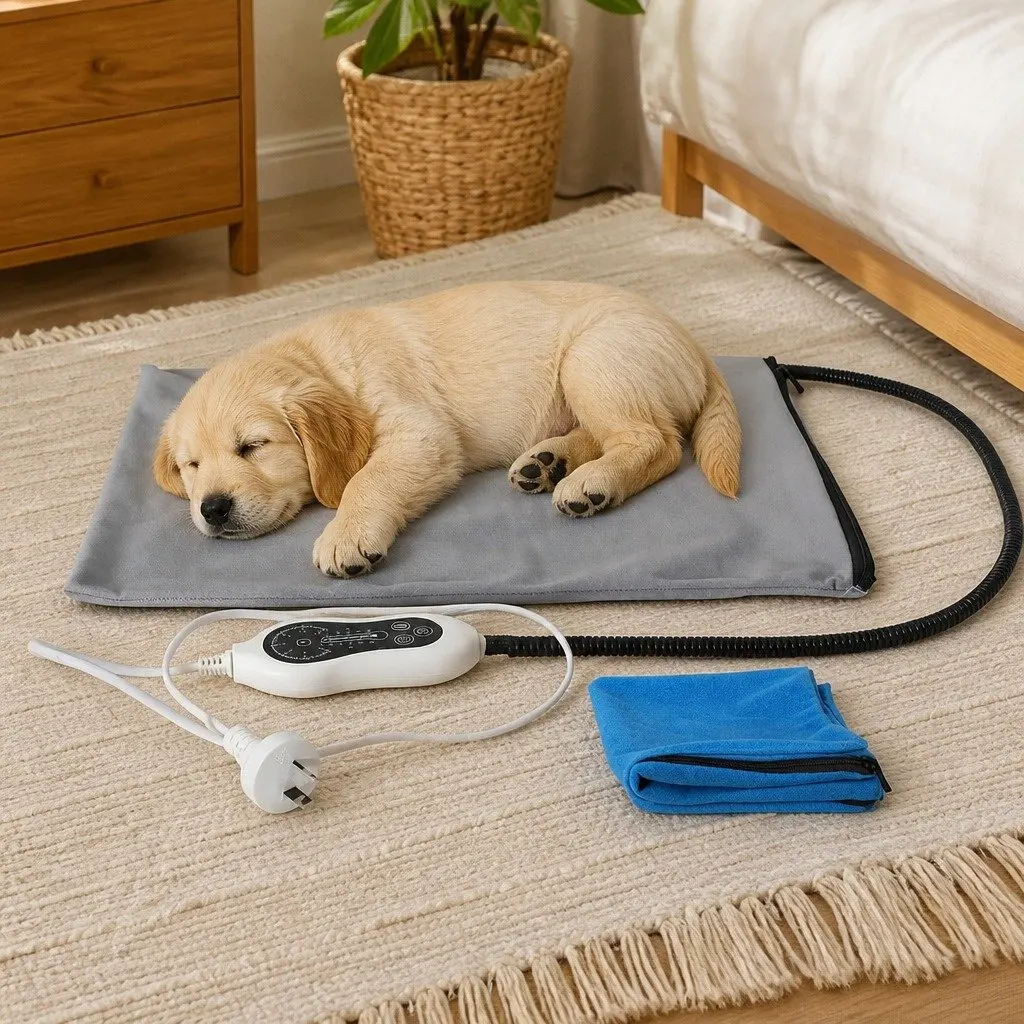 Electric Heated Pet Pad Temperature Control Small Size Warming Mat
