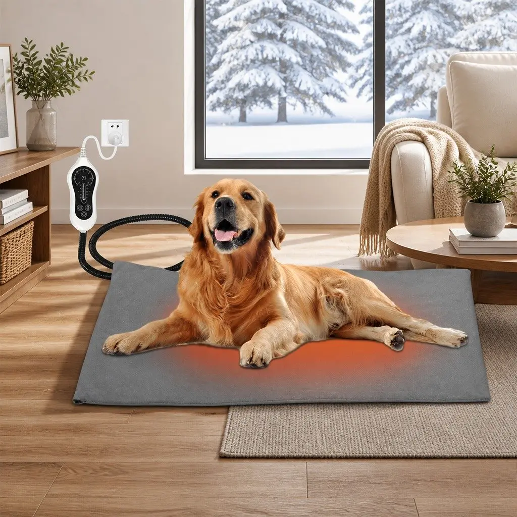 Electric Heated Pet Pad Temperature Control Small Size Warming Mat